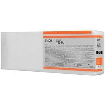 Cartouche d'encre d'origine Epson C13T636A00 Orange