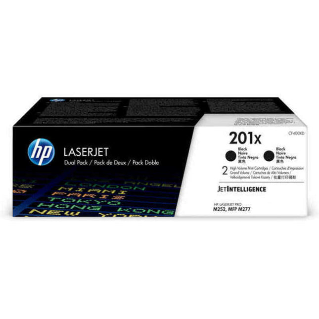 Toner Original HP 201X Noir (2 unités)