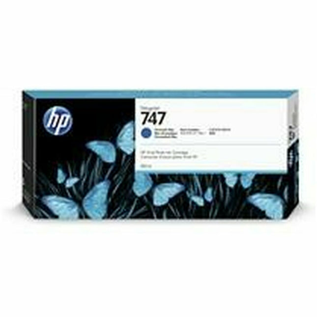 Cartouche d'encre chromatique bleue HP DesignJet 747 de 300 ml d'origine