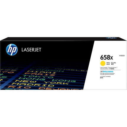 Toner Original HP 658X Jaune (1 pièce)