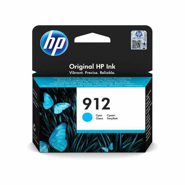 Cartouche d'encre d'origine HP 912 Cyan