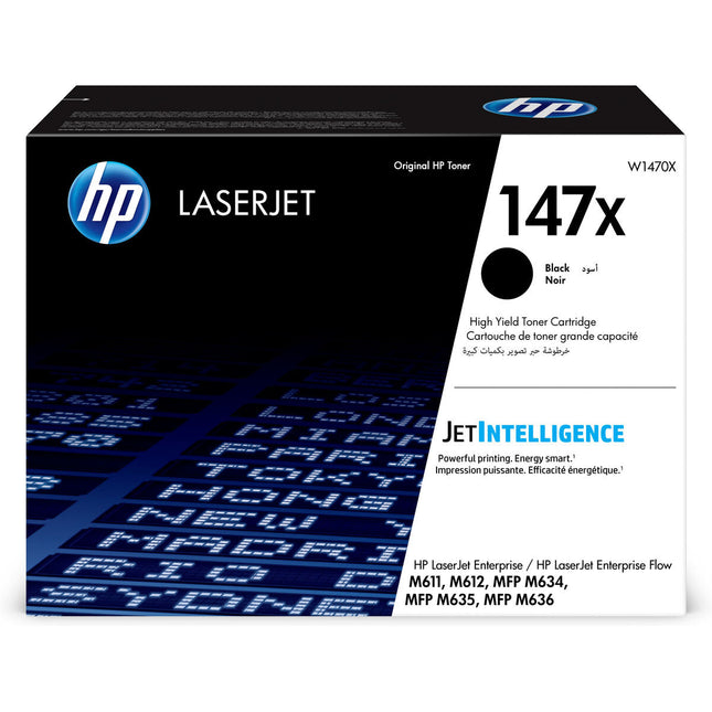 Cartouche d'encre d'origine HP W1470X noire