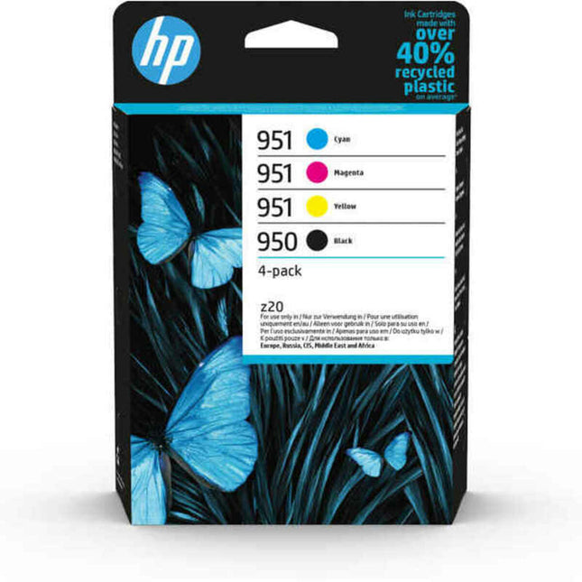 Cartouche d'encre originale HP 6ZC65AE Noir Jaune Magenta