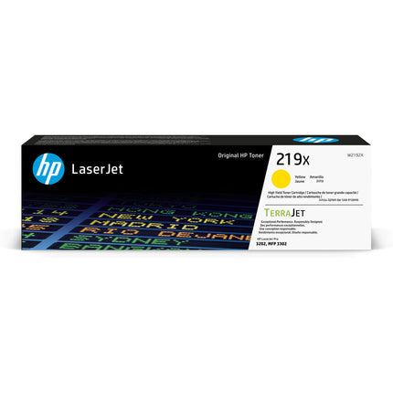 Cartouche d'encre d'origine HP W2192X Jaune (1 pièce)