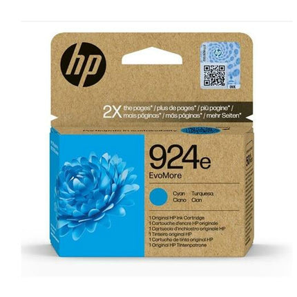 Cartouche d'encre originale HP 00P OFFICEJET PRO 8120, 8130 SERIES - 924E Turquoise