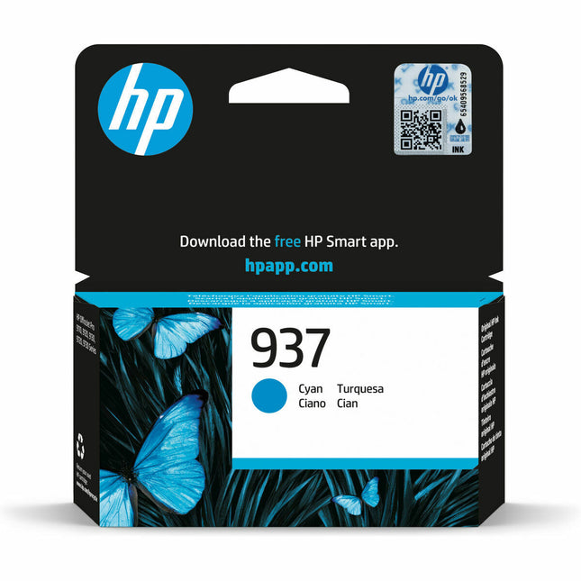 Cartouche d'encre d'origine HP Cyan