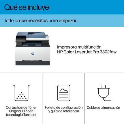 Imprimante multifonction HP 3302FDW