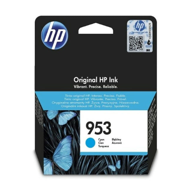 Cartouche d'encre d'origine HP F6U12AE#BGX Turquoise