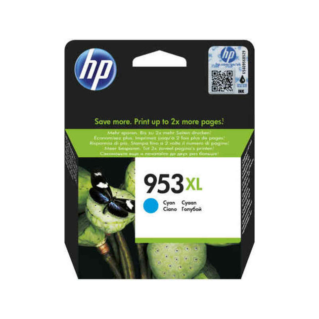 Cartouche d'encre d'origine HP F6U16AE#BGY Turquoise
