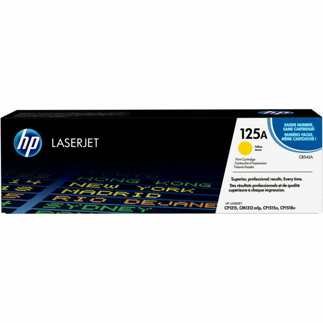 Toner Original HP CB542A Jaune