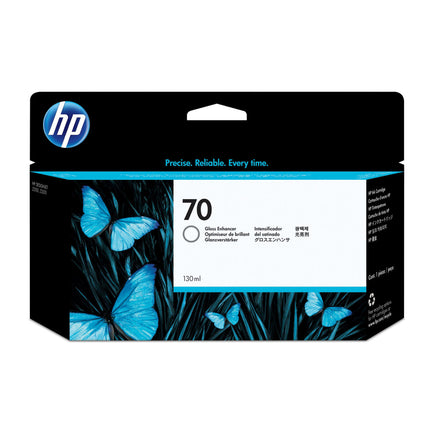Cartouche d'encre HP Originale HP DesignJet 70, 130 ml, optimisateur de brillance