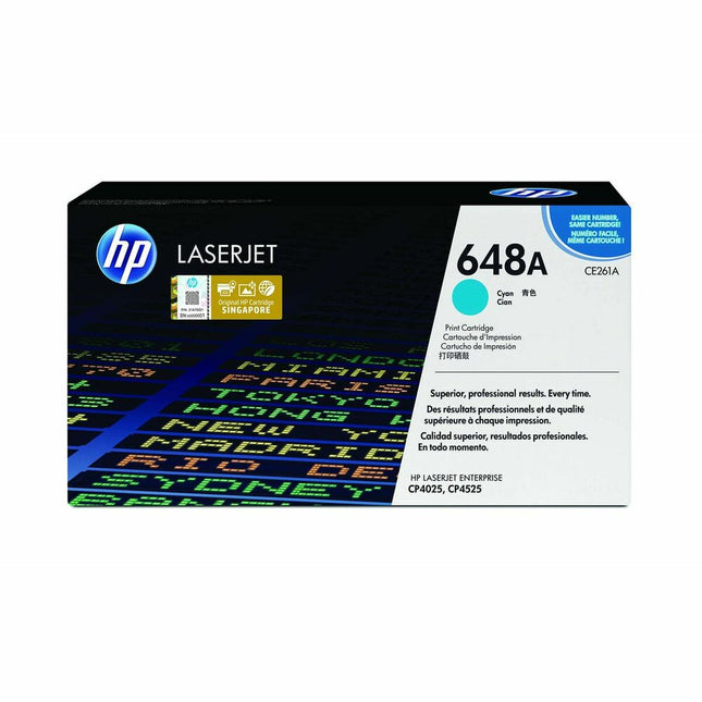 Toner HP 648A Turquoise
