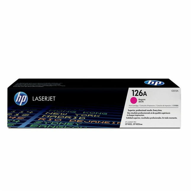 Toner original HP 126A magenta