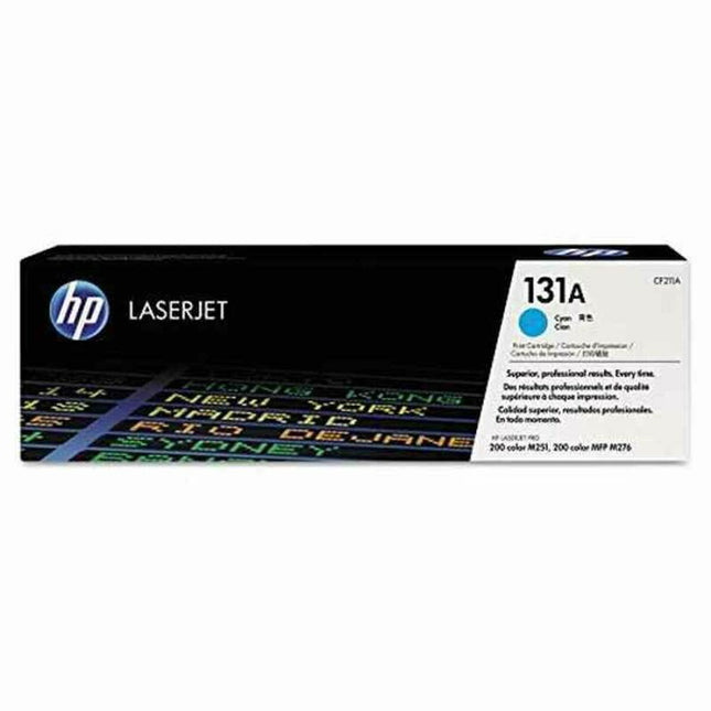 Toner original HP 131A cyan