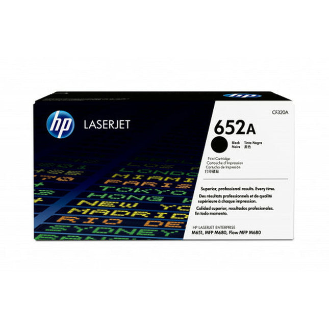 Toner original HP 652A noir
