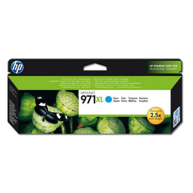 Cartouche d'encre d'origine HP 971 XL Cyan