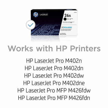 Toner Original HP CF226A Noir