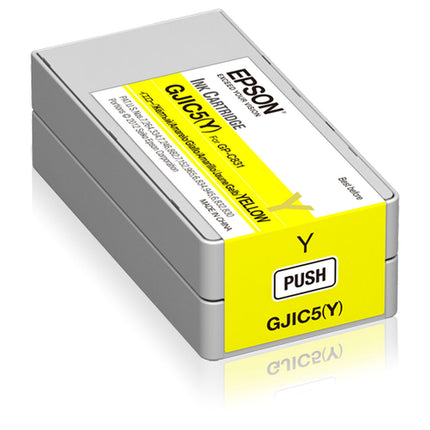 Cartouche d'encre d'origine Epson GJIC5Y Jaune