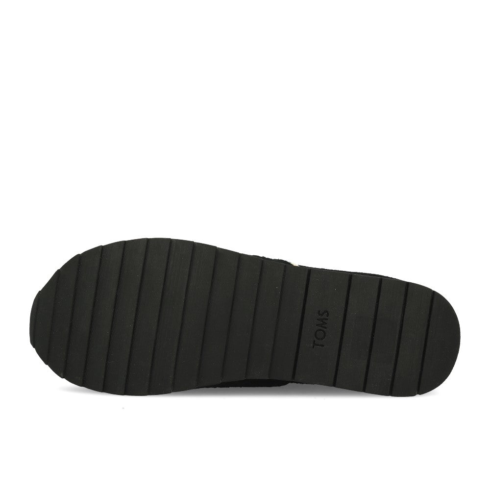 TOMS Rio Daim Noir Résistant à l'Eau Femme