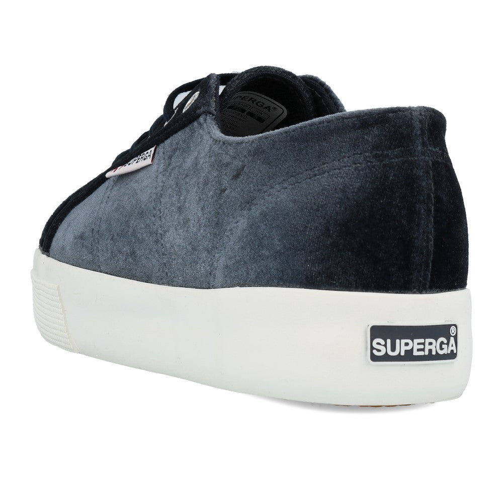 Superga 2730 Polyvelu Gris Foncé