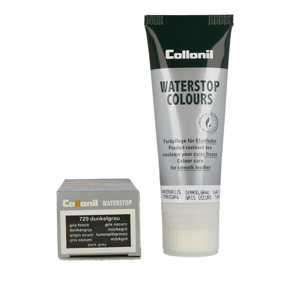 Collonil Waterstop Classic Crème pour chaussures 75ml Gris foncé