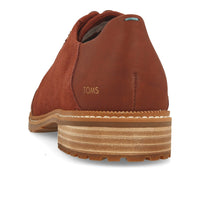TOMS Ainsley Penny Cuir Daim Marron