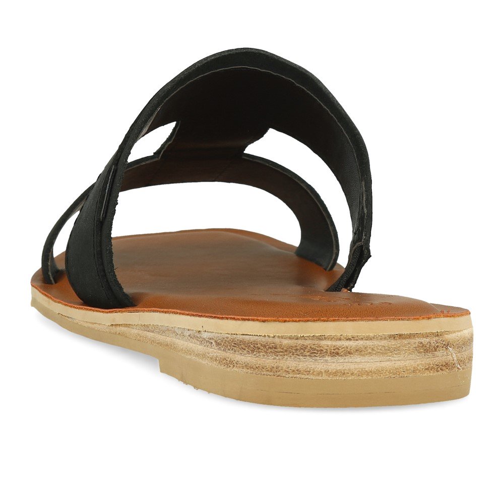 TOMS Seacliff cuir végétal noir