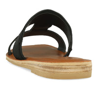 TOMS Seacliff cuir végétal noir
