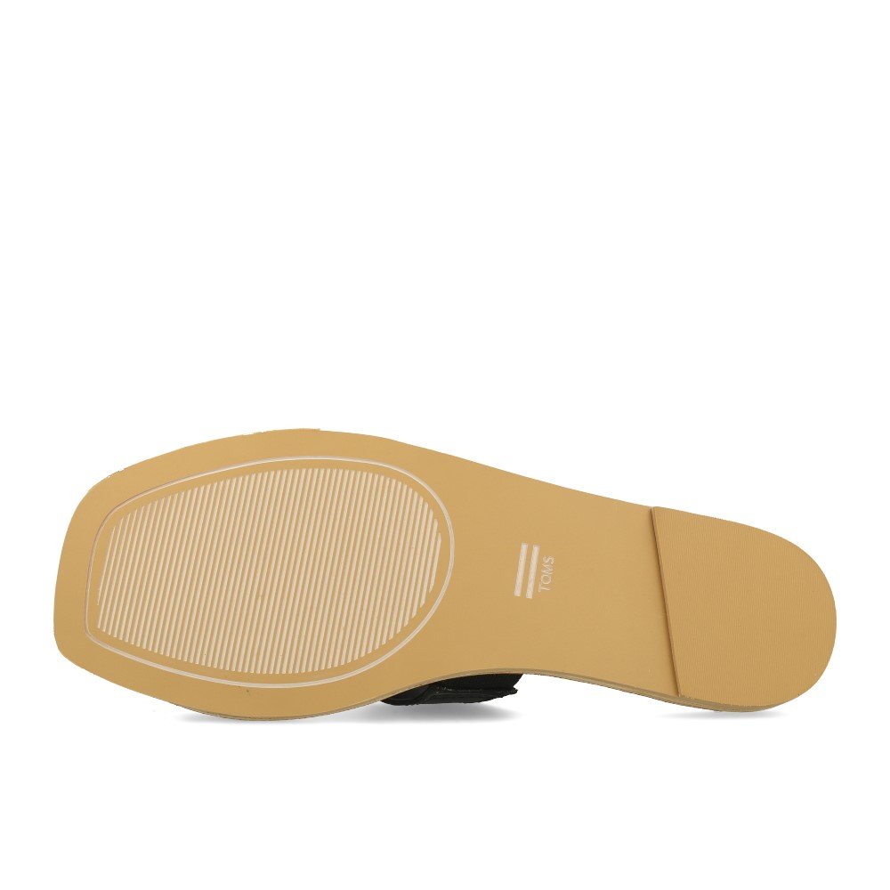 TOMS Seacliff cuir végétal noir