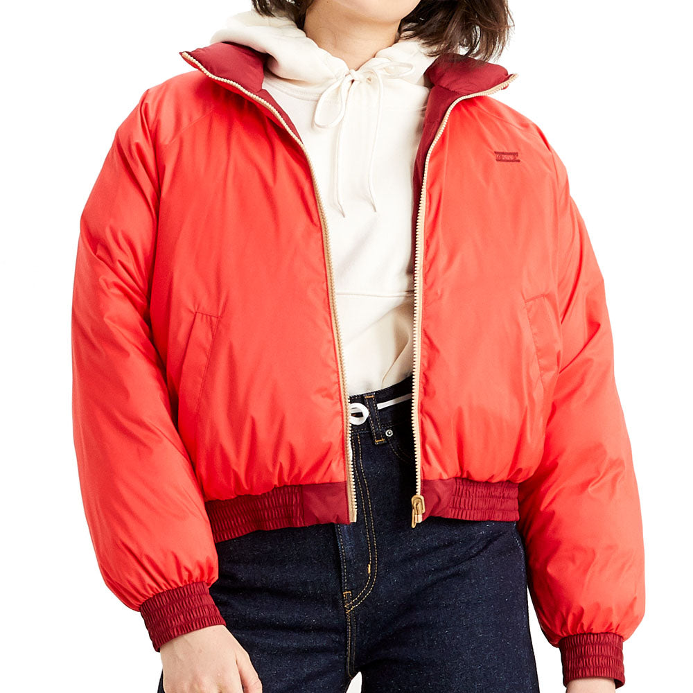 Levi's Lydia Doudoune réversible rouge coquelicot