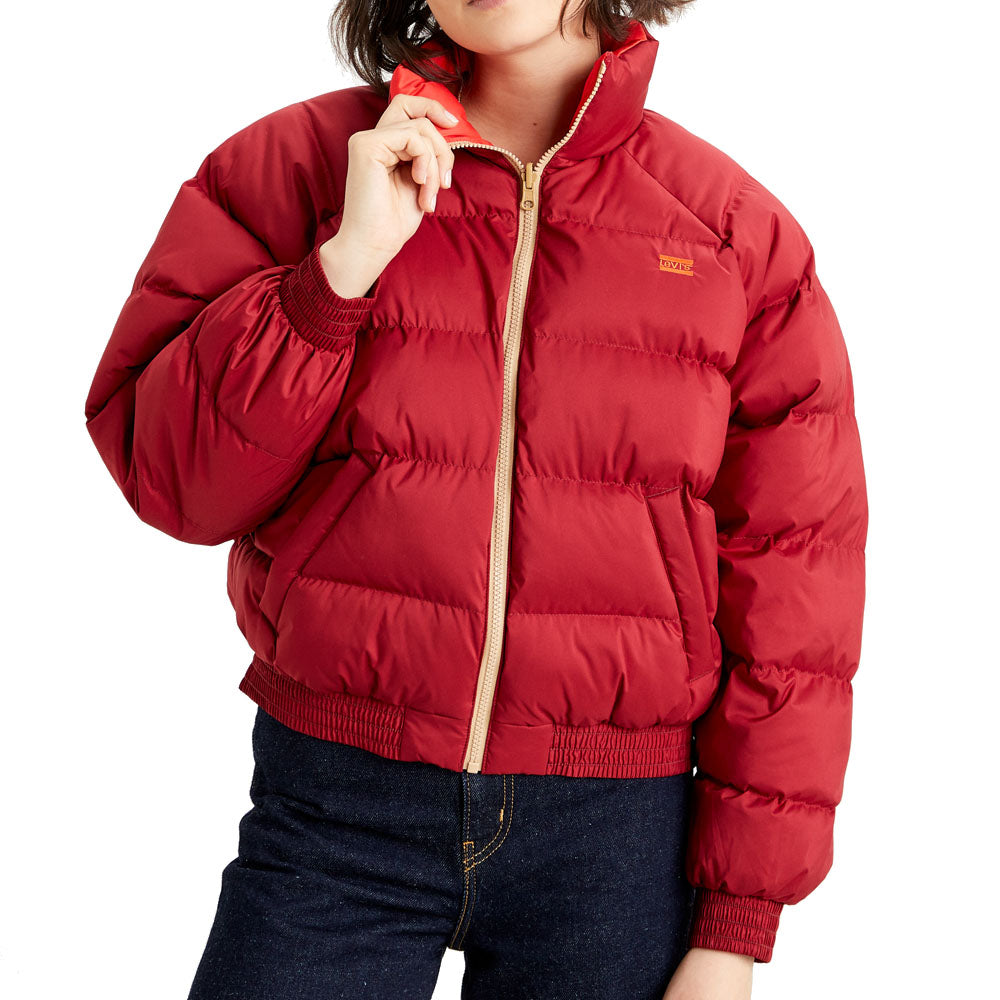Levi's Lydia Doudoune réversible rouge coquelicot
