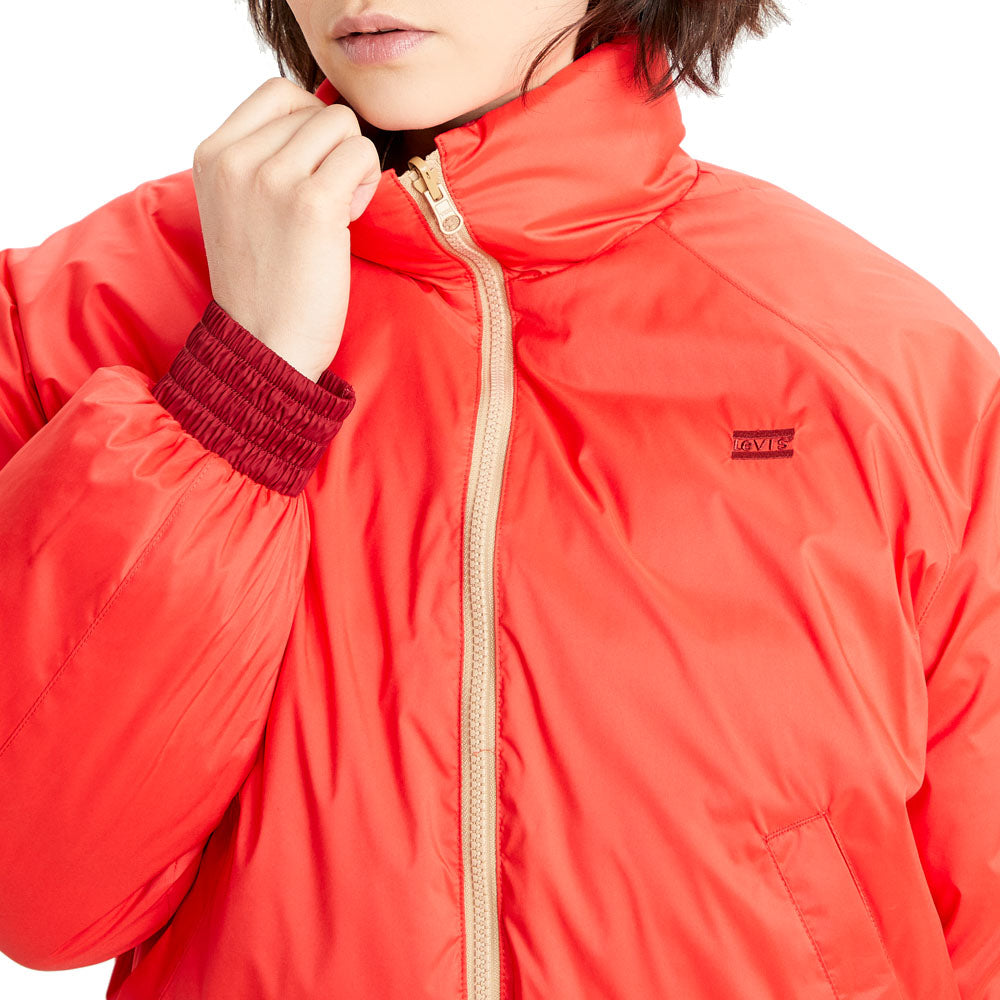 Levi's Lydia Doudoune réversible rouge coquelicot