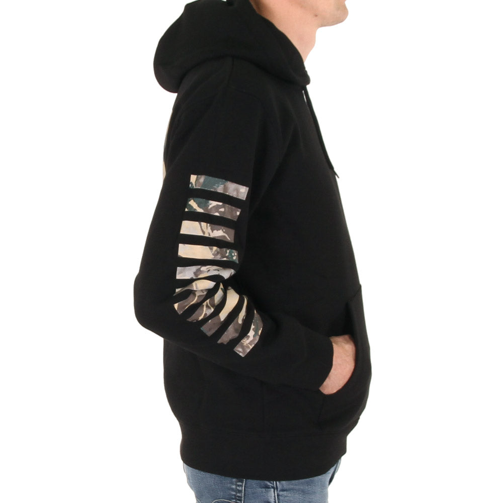 Carhartt WIP Hooded Camo Mil Sweat Noir