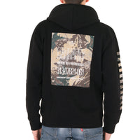 Carhartt WIP Hooded Camo Mil Sweat Noir