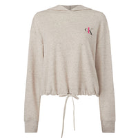 Calvin Klein L/S Lounge Hoodie Femme CK One Buff Heather