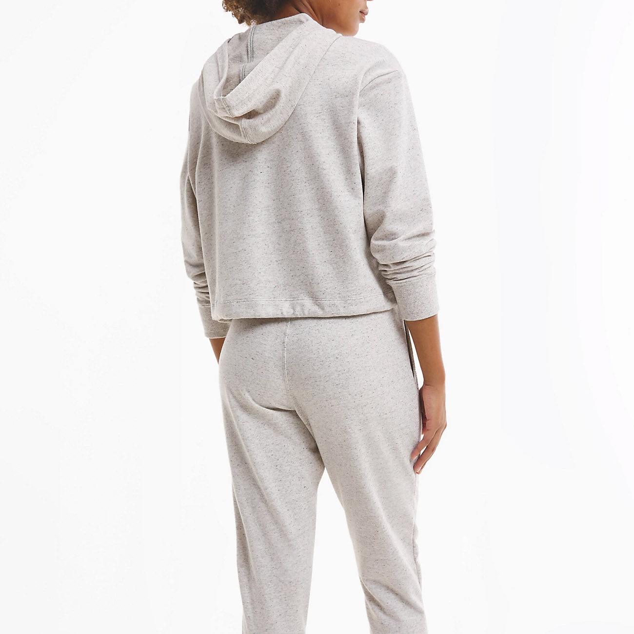 Calvin Klein L/S Lounge Hoodie Femme CK One Buff Heather