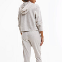 Calvin Klein L/S Lounge Hoodie Femme CK One Buff Heather