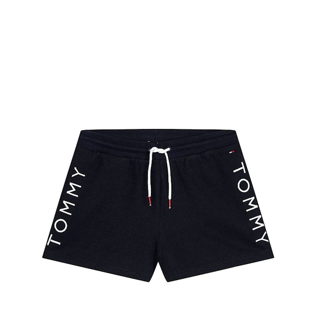 Tommy Hilfiger Embroided Logo Short Damen Joggingshorts Desert Sky