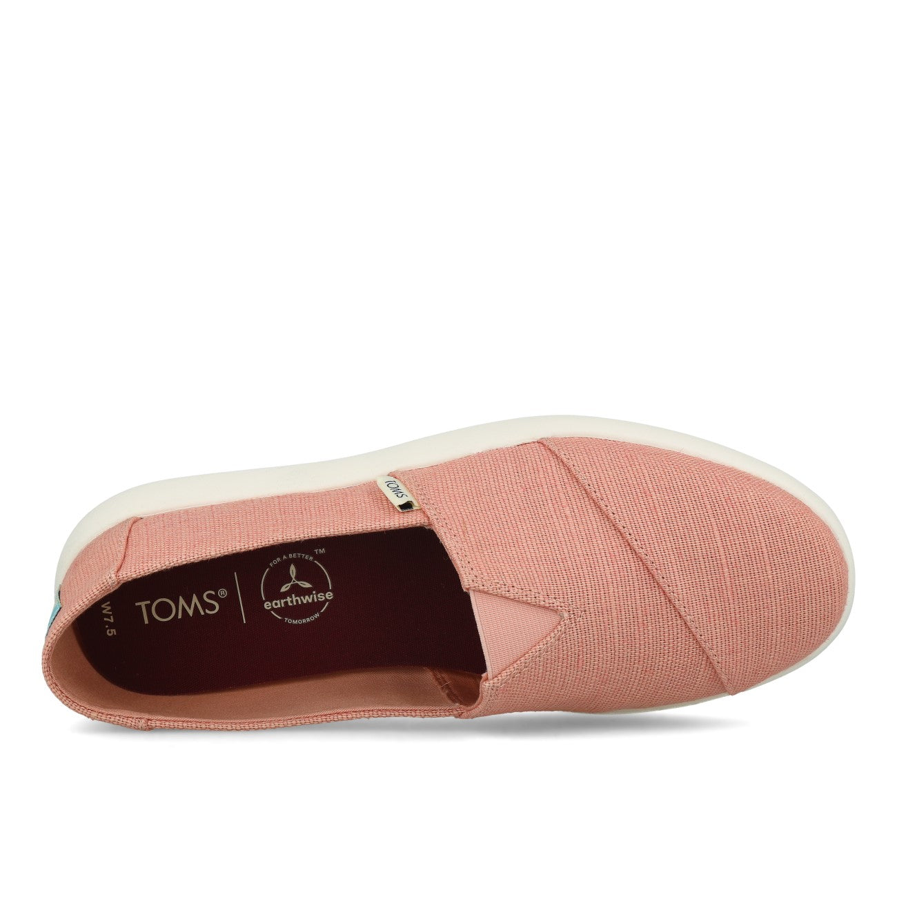 Toms Womens Alpargata Mallow Femme Rose Poudré Toile Héritage