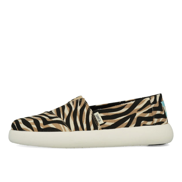 Toms Womens Alpargata Mallow Femme Natural XL Liger Print