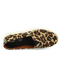 Toms Alpargata Mallow Femme Beige XL Imprimé Léopard Classique