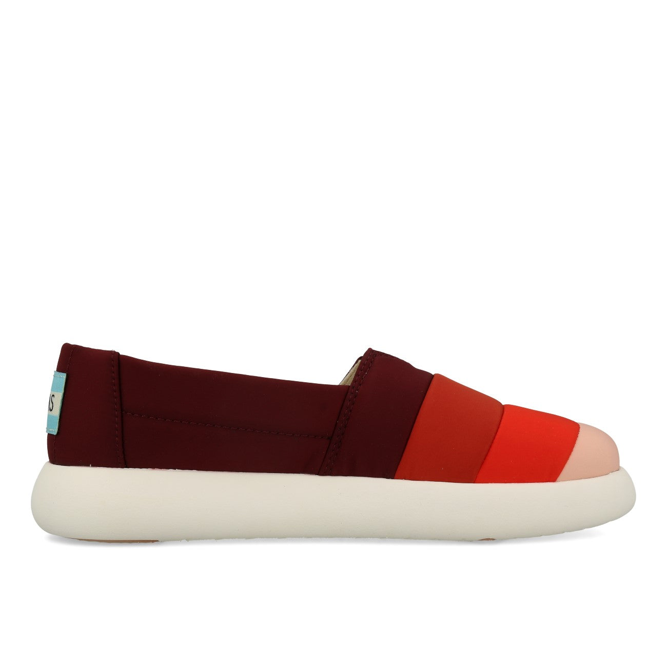 Toms Femme Alpargata Mallow Femme Bourgogne Multi Mat Tissé