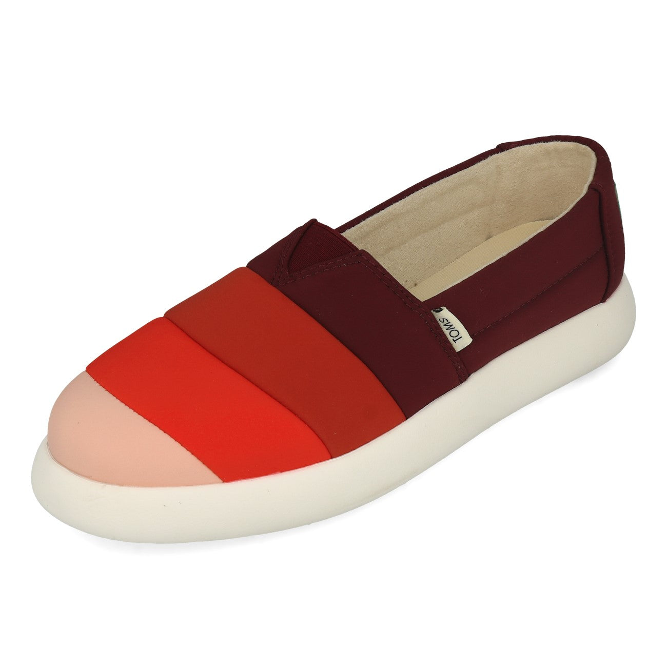 Toms Femme Alpargata Mallow Femme Bourgogne Multi Mat Tissé