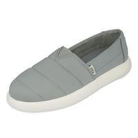 Toms Womens Alpargata Mallow Damen Mid Grey Matte Woven