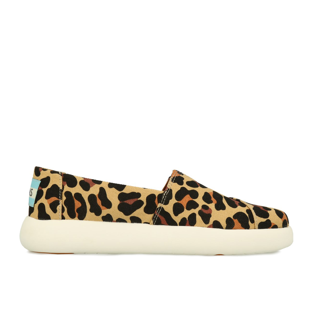 Toms Alpargata Mallow Femme Beige XL Imprimé Léopard Classique