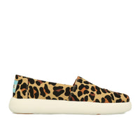 Toms Alpargata Mallow Femme Beige XL Imprimé Léopard Classique