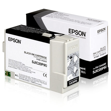 Cartouche d'encre d'origine Epson SJIC20P(K) Noir