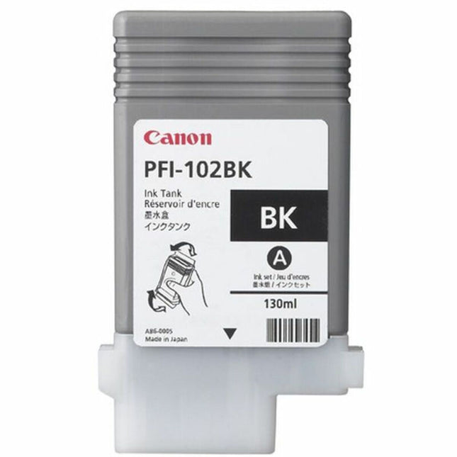 Cartouche de toner Canon PFI-102BK noire d'origine
