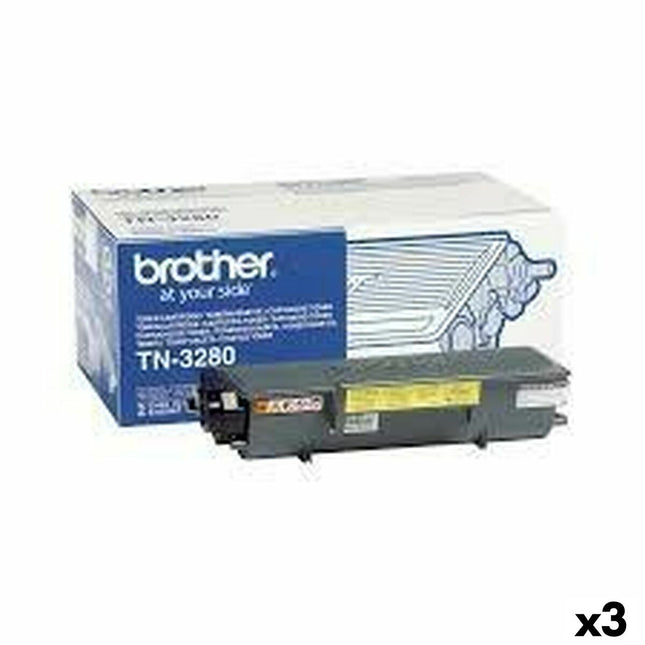 Toner Brother noir (3 pièces)