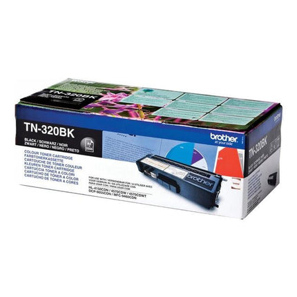 Toner Brother TN320BK Noir (4 pièces)